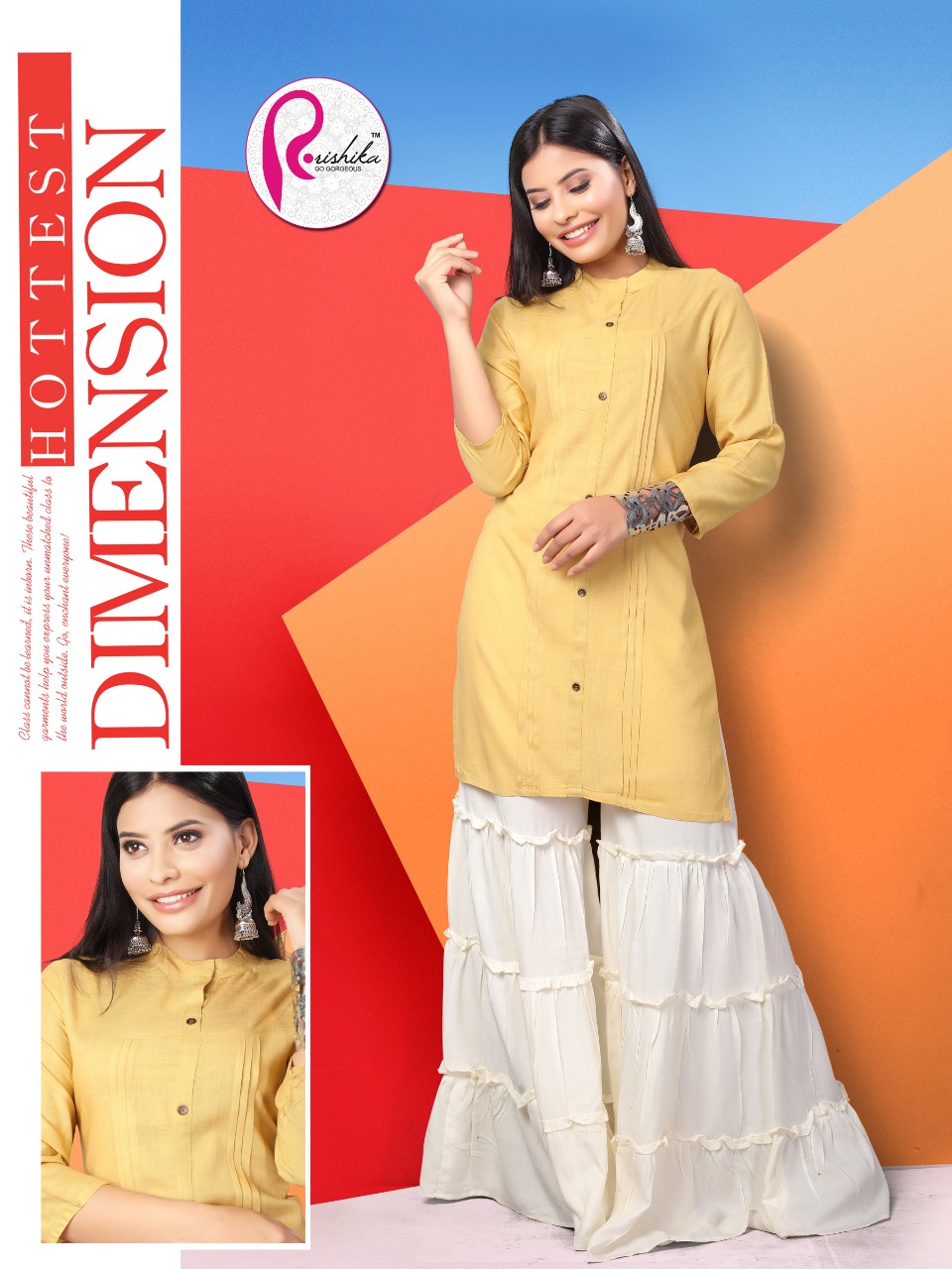 Tanishk By Rishika 1011 To 1010 Series Stylish Fancy Colorful Collection Casual Wear & Ethnic Wear Rayon Slub Kurtis At Wholesale Price