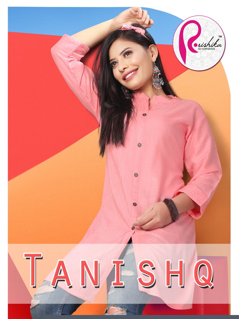 Tanishk By Rishika 1011 To 1010 Series Stylish Fancy Colorful Collection Casual Wear & Ethnic Wear Rayon Slub Kurtis At Wholesale Price