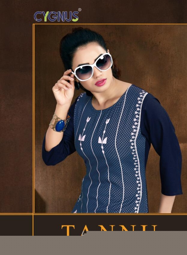 Tannu Vol-2 By Cygnus 01 To 08 Series Beautiful Stylish Colorful Fancy Party Wear & Ethnic Wear & Ready To Wear Rayon Printed Kurtis At Wholesale Price