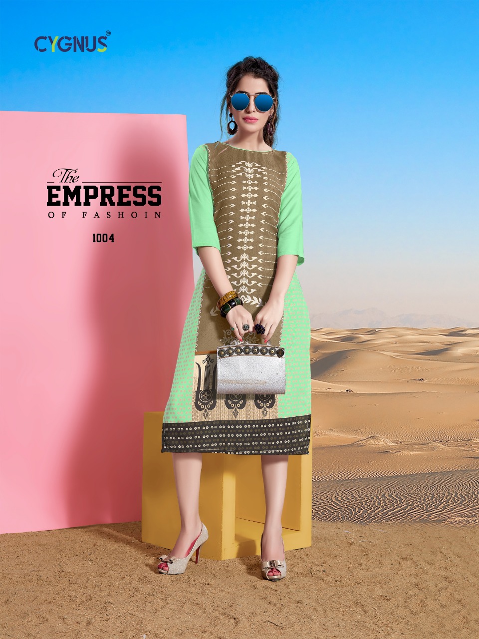 Tannu By Cygnus 1001 To 1008 Series Beautiful Colorful Stylish Fancy Casual Wear & Ethnic Wear & Ready To Wear Heavy Rayon Printed Kurtis At Wholesale Price