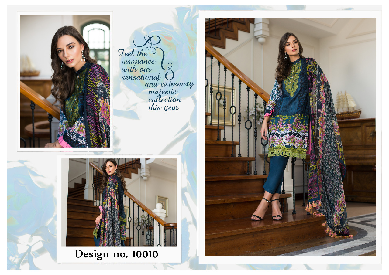 Tawakkal Vol-2 By Fashid Wholesale 10001 To 10010 Series Beautiful Pakistani Stylish Fancy Colorful Casual Wear & Ethnic Wear Cotton Printed Dresses At Wholesale Price