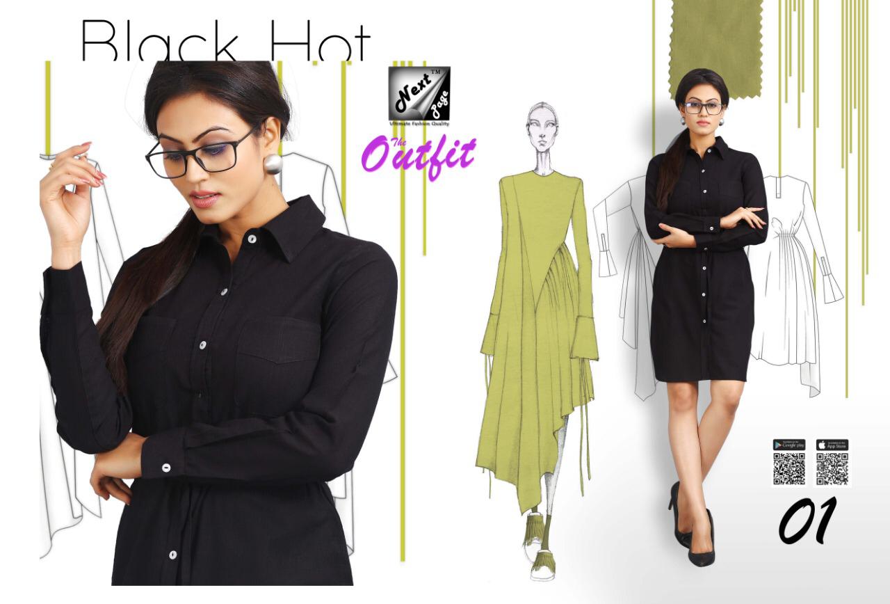 The Outfit By Next Page 01 To 10 Series Beautiful Colorful Stylish Fancy Casual Heavy Cotton Fabric Kurtis At Wholesale Price