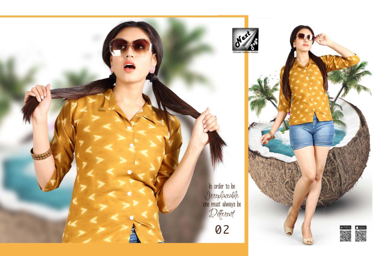 Tiny Twins By Next Page 01 To 12 Series Beautiful Colorful Stylish Fancy Casual Wear & Ethnic Wear & Ready To Wear Rayon Printed Tops At Wholesale Price