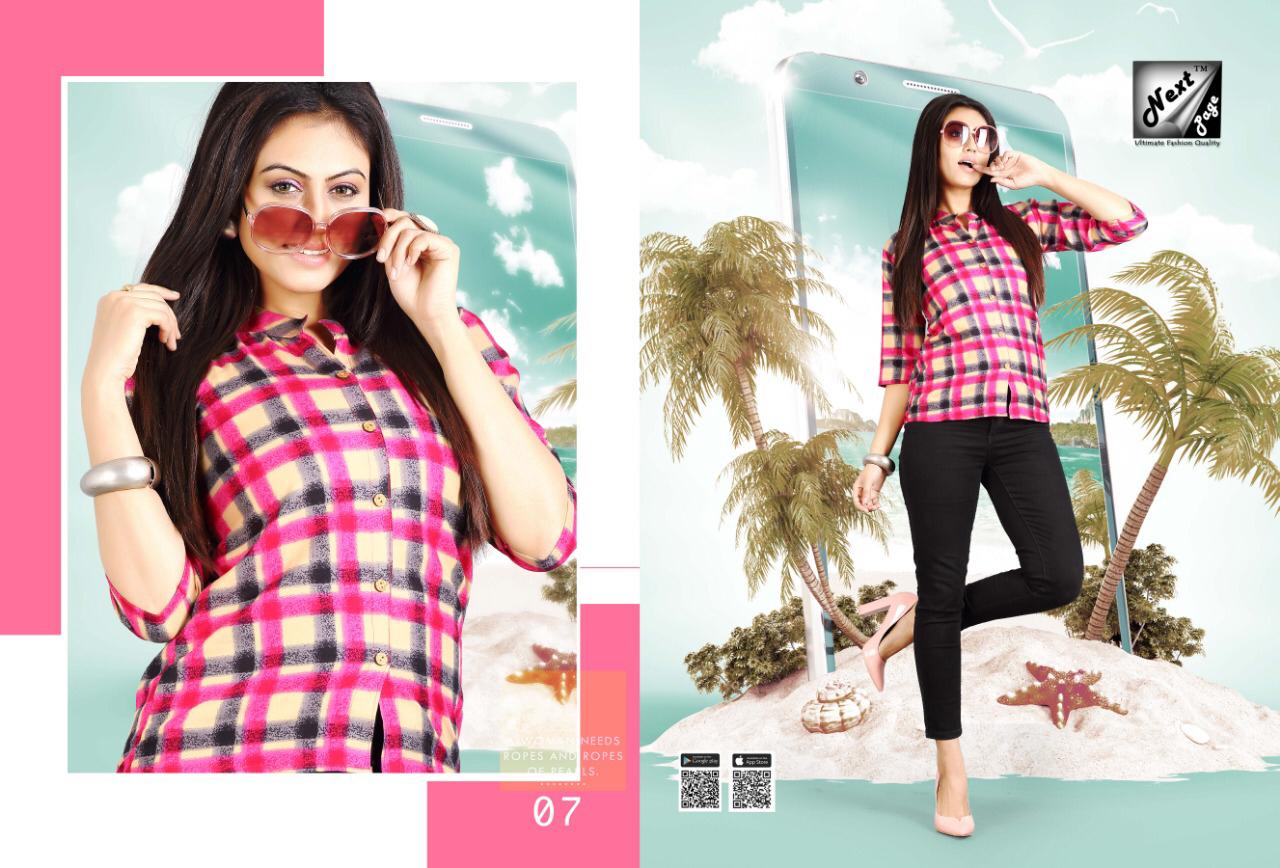 Tiny Twins By Next Page 01 To 12 Series Beautiful Colorful Stylish Fancy Casual Wear & Ethnic Wear & Ready To Wear Rayon Printed Tops At Wholesale Price