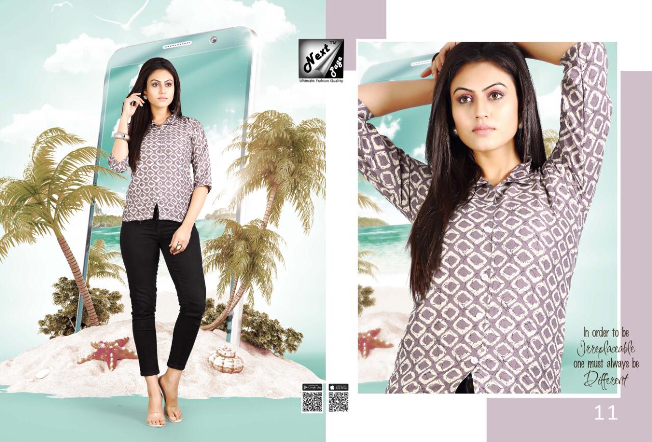Tiny Twins By Next Page 01 To 12 Series Beautiful Colorful Stylish Fancy Casual Wear & Ethnic Wear & Ready To Wear Rayon Printed Tops At Wholesale Price