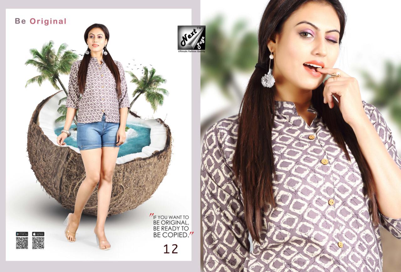Tiny Twins By Next Page 01 To 12 Series Beautiful Colorful Stylish Fancy Casual Wear & Ethnic Wear & Ready To Wear Rayon Printed Tops At Wholesale Price