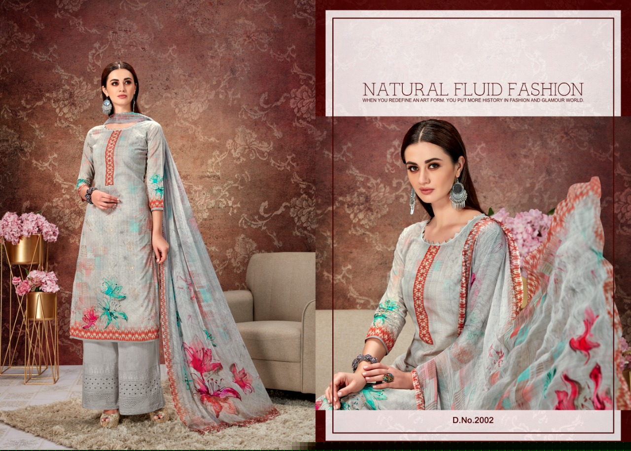 Tisha Vol-2 By Kala Hans 2001 To 2006 Series Beautiful Suits Stylish Colorful Fancy Casual Wear & Ethnic Wear Lawn Cotton Printed Dresses At Wholesale Price