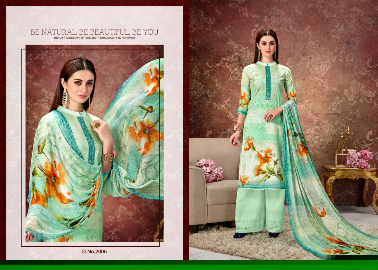 Tisha Vol-2 By Kala Hans 2001 To 2006 Series Beautiful Suits Stylish Colorful Fancy Casual Wear & Ethnic Wear Lawn Cotton Printed Dresses At Wholesale Price