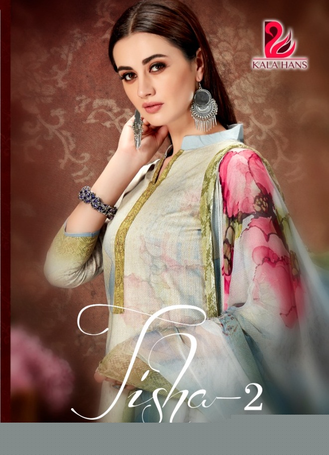 Tisha Vol-2 By Kala Hans 2001 To 2006 Series Beautiful Suits Stylish Colorful Fancy Casual Wear & Ethnic Wear Lawn Cotton Printed Dresses At Wholesale Price