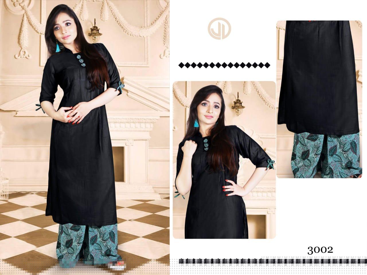 Tulip By Jelly Blue 3001 To 3004 Series Beautiful Colorful Stylish Fancy Casual Wear & Ethnic Wear & Ready To Wear Jam Cotton Printed Kurtis At Wholesale Price