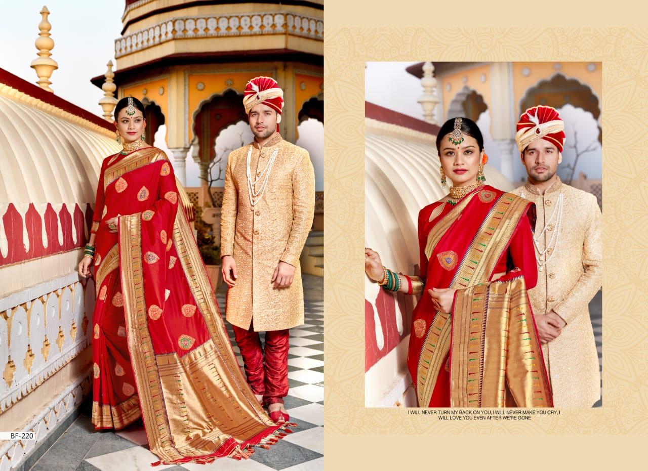 Vachan By Ardhangini 208 To 220 Series Indian Traditional Wear Collection Beautiful Stylish Fancy Colorful Party Wear & Occasional Wear Kanchipuram Silk Sarees At Wholesale Price