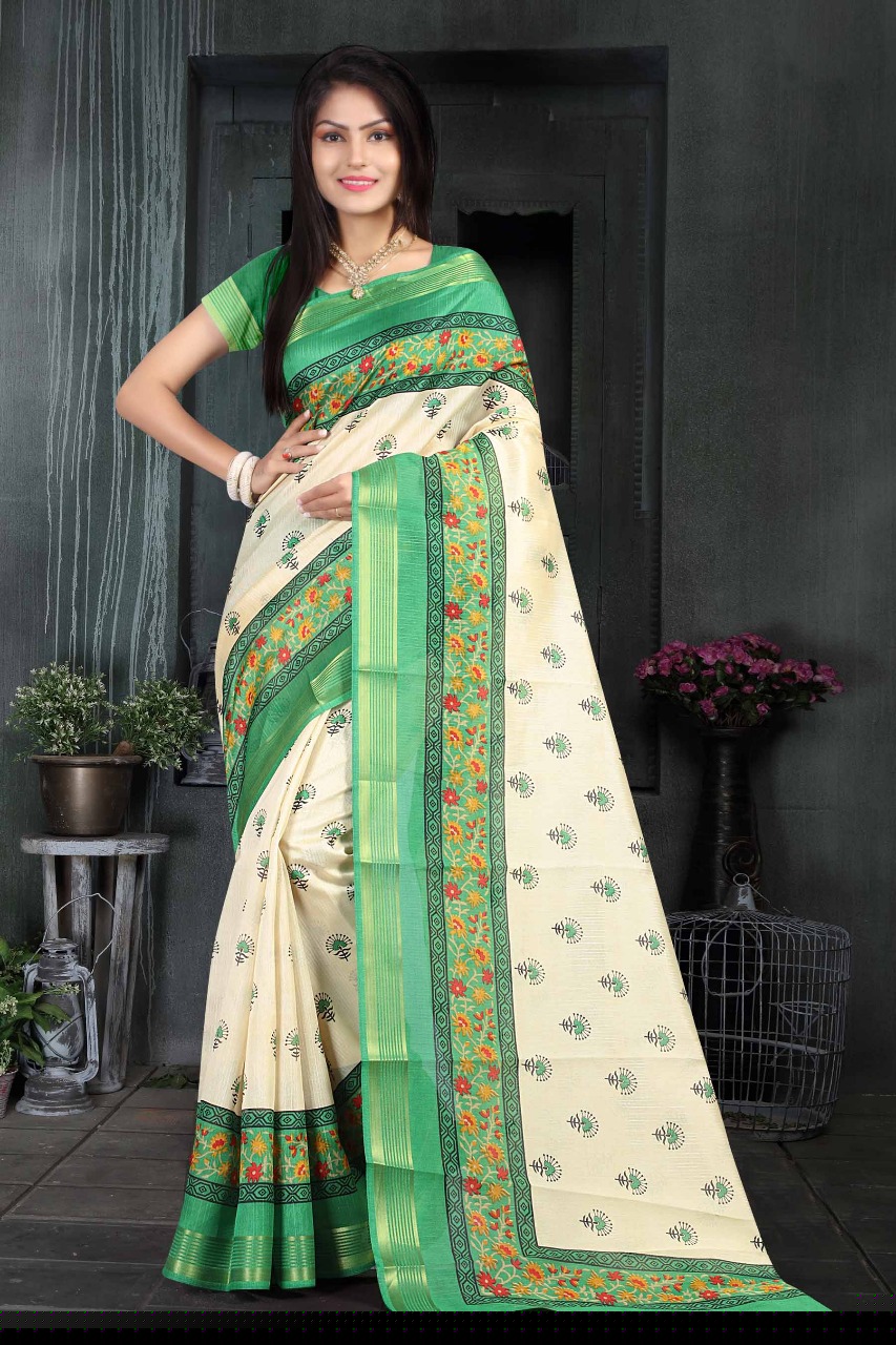 Vasundhara By Fashid Wholesale 01 To 06 Series Indian Beautiful Stylish Fancy Colorful Casual Wear & Ethnic Wear Collection Cotton Silk Sarees At Wholesale Price