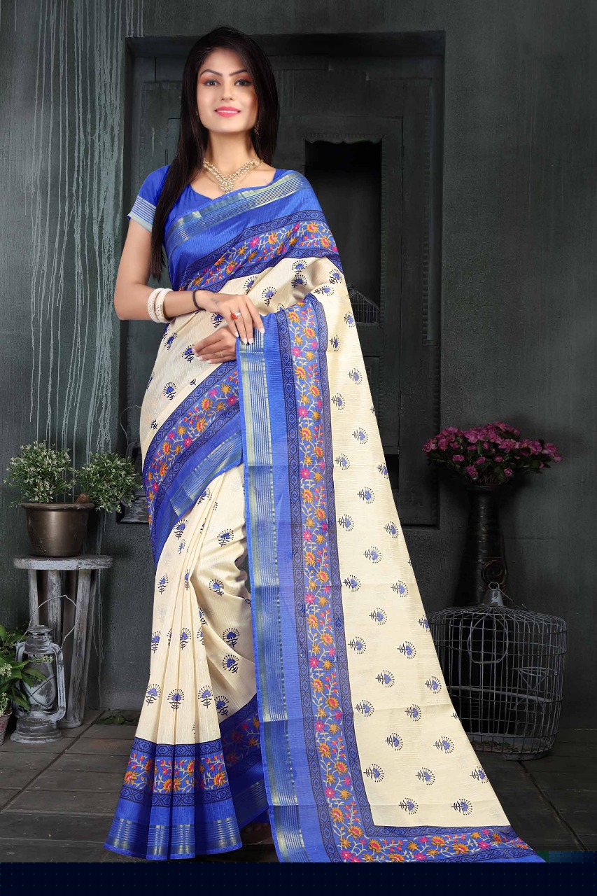 Vasundhara By Fashid Wholesale 01 To 06 Series Indian Beautiful Stylish Fancy Colorful Casual Wear & Ethnic Wear Collection Cotton Silk Sarees At Wholesale Price