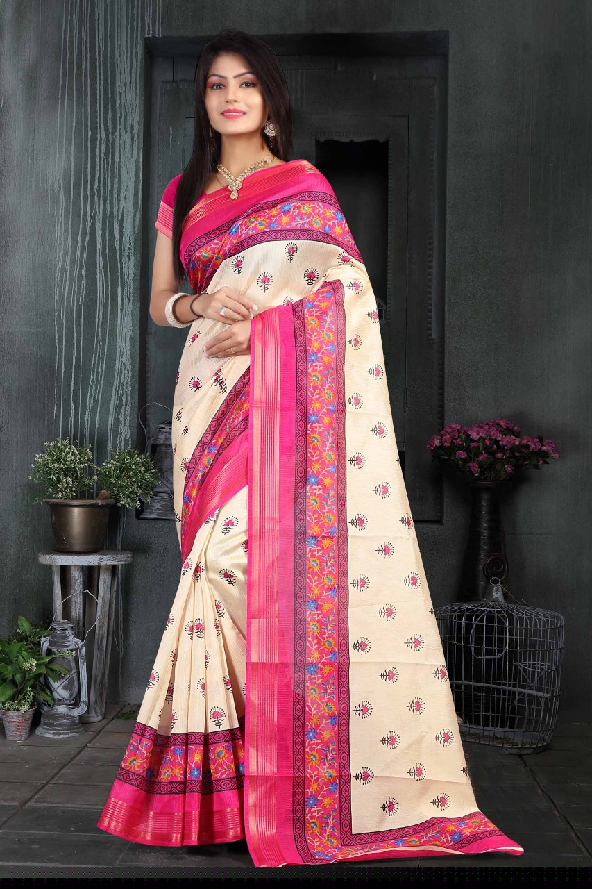Vasundhara By Fashid Wholesale 01 To 06 Series Indian Beautiful Stylish Fancy Colorful Casual Wear & Ethnic Wear Collection Cotton Silk Sarees At Wholesale Price