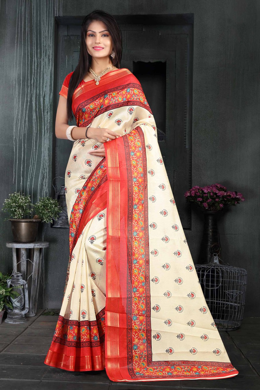 Vasundhara By Fashid Wholesale 01 To 06 Series Indian Beautiful Stylish Fancy Colorful Casual Wear & Ethnic Wear Collection Cotton Silk Sarees At Wholesale Price