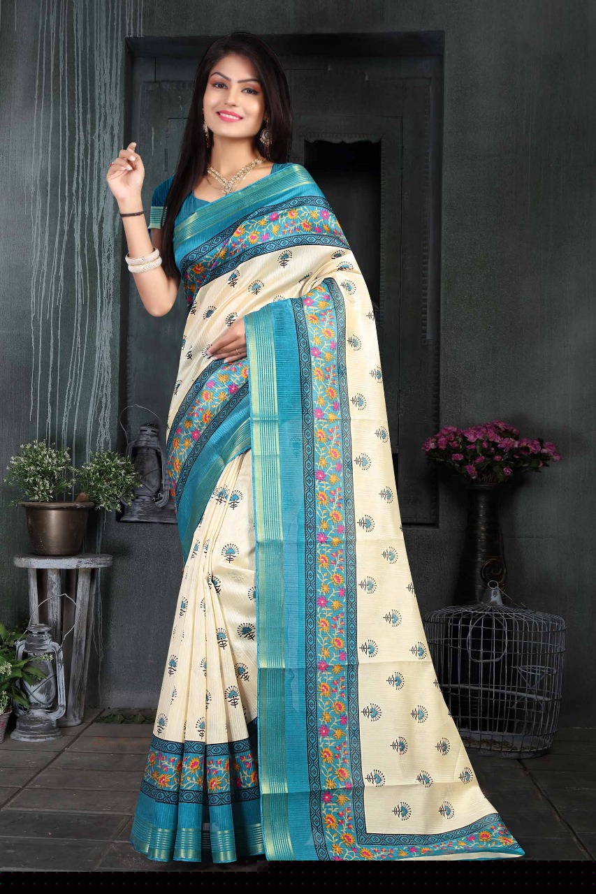 Vasundhara By Fashid Wholesale 01 To 06 Series Indian Beautiful Stylish Fancy Colorful Casual Wear & Ethnic Wear Collection Cotton Silk Sarees At Wholesale Price