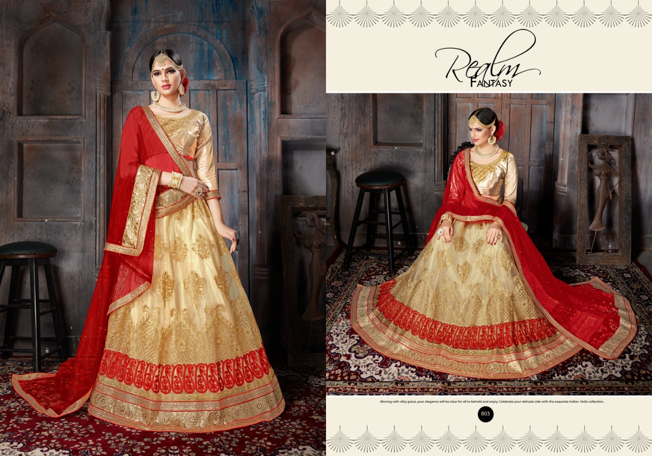 Veronica By Aasvaa 802 To 806 Series Indian Wedding Wear Collection Beautiful Stylish Fancy Colorful Party Wear & Occasional Wear Net Lehengas At Wholesale Price