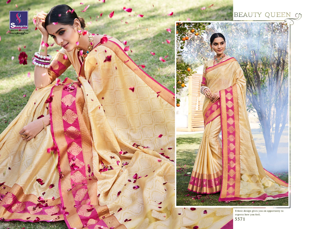 Vibhavari By Shangrila Sarees 5561 To 5572 Series Indian Traditional Wear Collection Beautiful Stylish Fancy Colorful Party Wear & Occasional Wear Pure Banarasi Silk Sarees At Wholesale Price