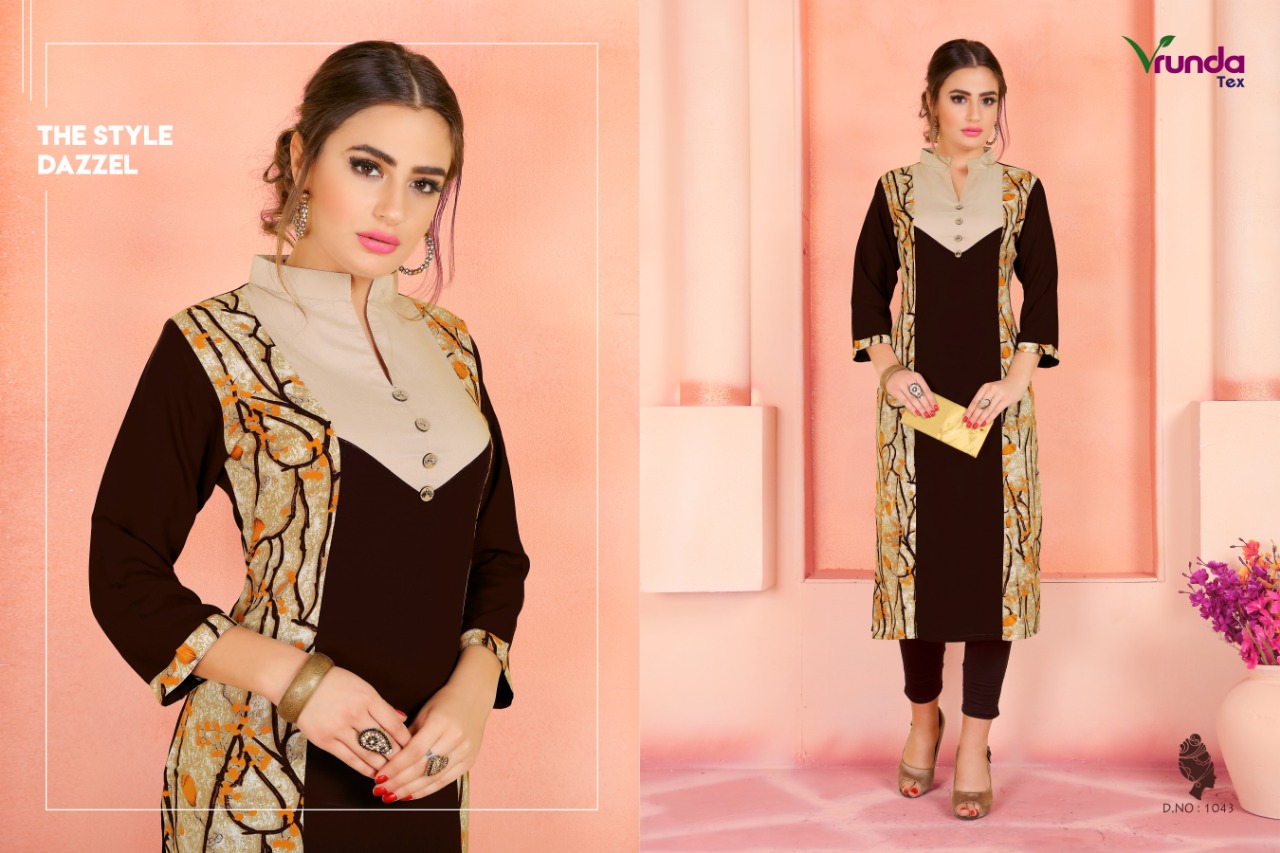 Victoria By Vrunda Tex 1041 To 1408 Beautiful Stylish Fancy Colorful Casual Wear & Ethnic Wear & Ready To Wear Heavy Rayon Printed Kurtis At Wholesale Price