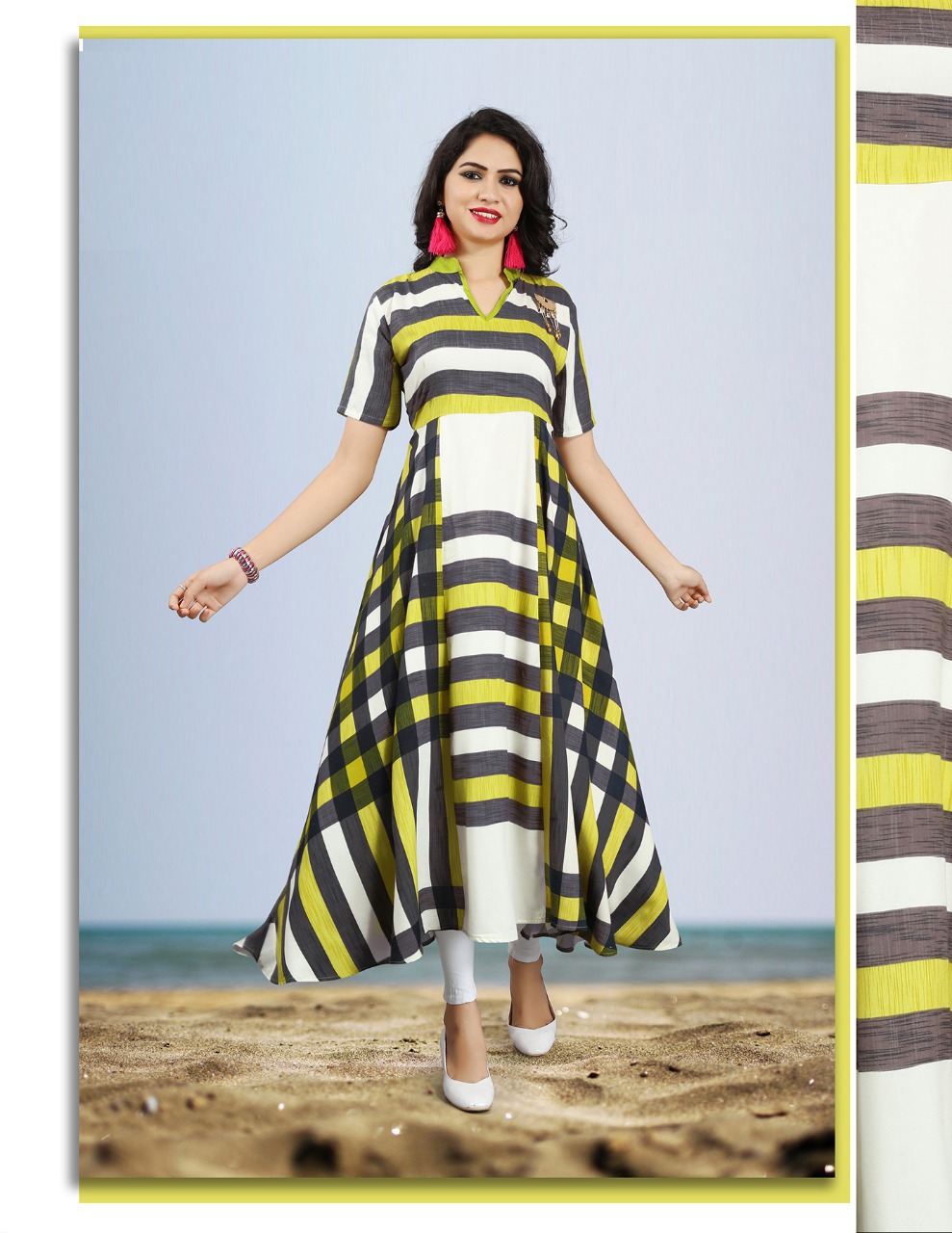 Victory Vol-2 By Cygnus 1071 To 1076 Series Beautiful Colorful Stylish Fancy Casual Wear & Ethnic Wear & Ready To Wear Heavy Rayon Printed Kurtis At Wholesale Price