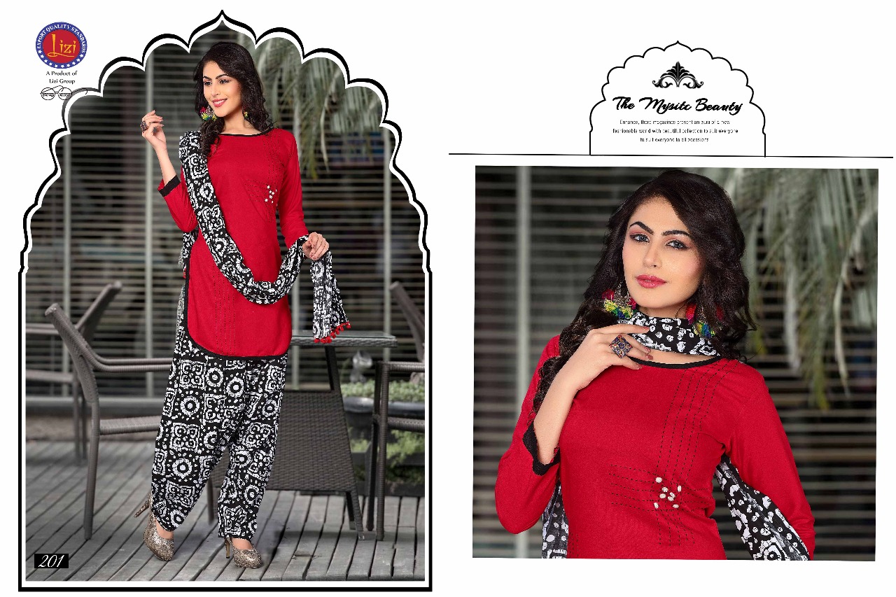 Viha By Lizi 201 To 208 Series Traditional Wear Collection Beautiful Stylish Fancy Colorful Party Wear & Occasional Wear Rayon Printed Dress At Wholesale Price
