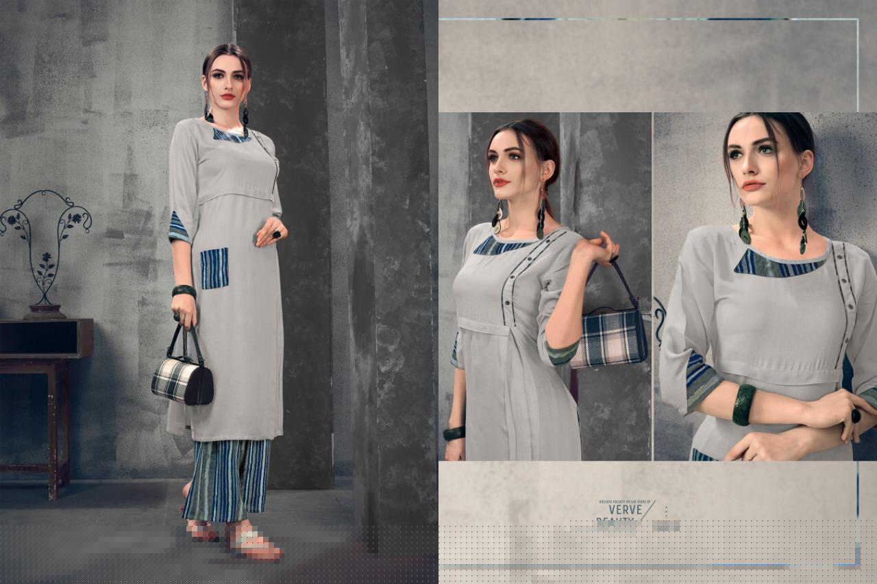 Vision Vol-2 By Amaaya Garments 15015 To 15020 Series Beautiful Stylish Fancy Colorful Casual Wear & Ethnic Wear & Ready To Wear Rayon Dyed Kurtis With Bottom At Wholesale Price