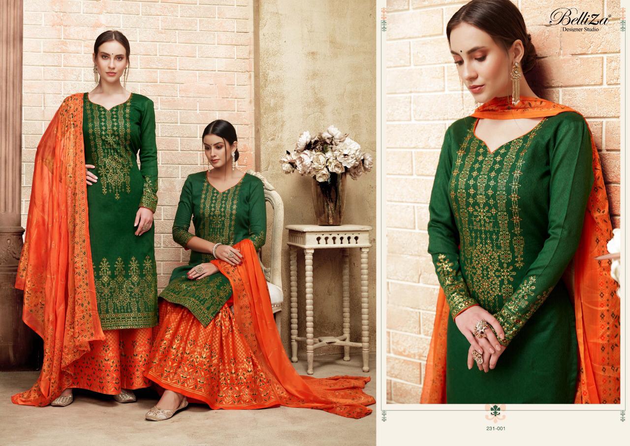 Viva By Belliza 231-001 To 231-010 Series Indian Traditional Wear Collection Beautiful Stylish Fancy Colorful Party Wear & Wear Pure Jam Cotton Satin Digital Printed Dress At Wholesale Price