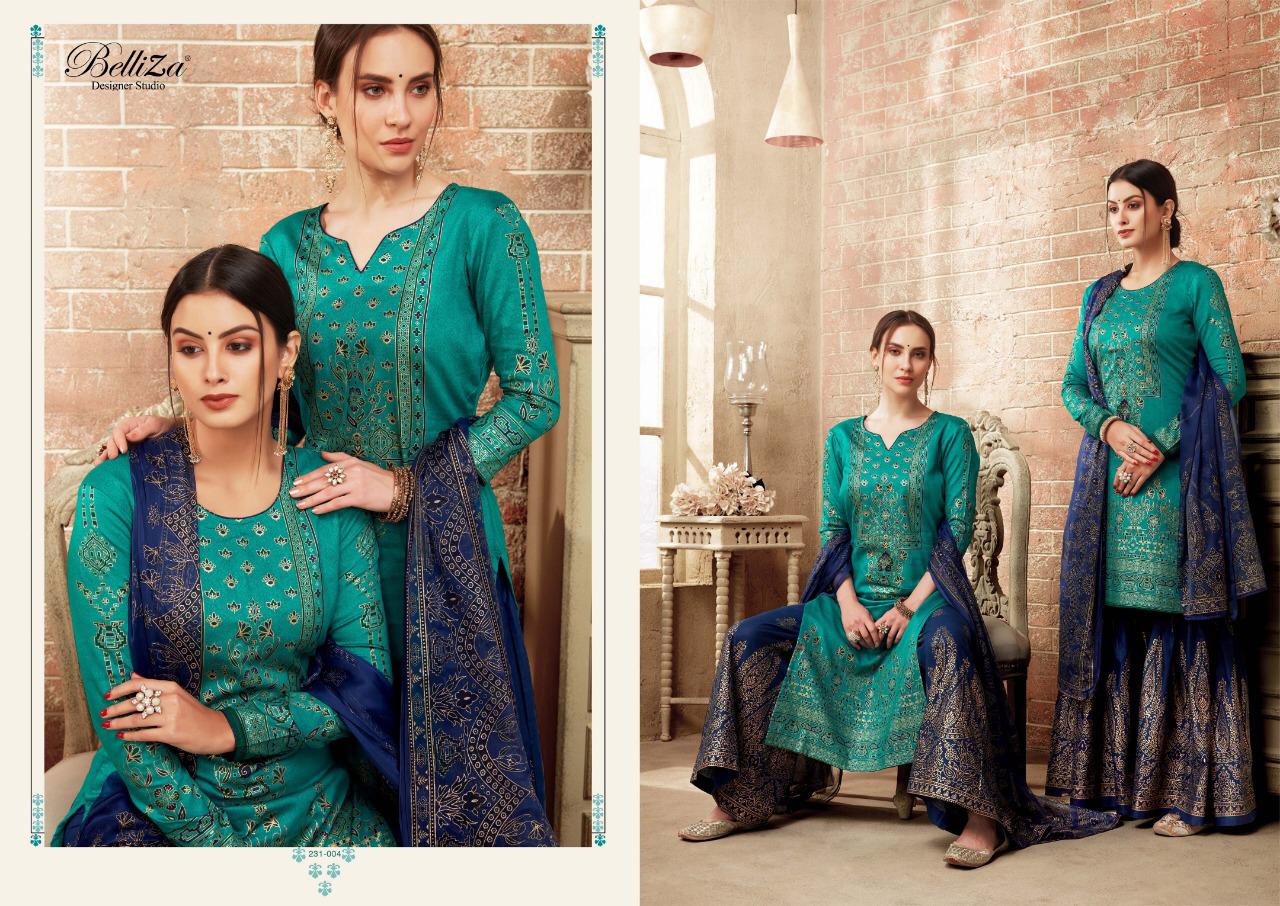 Viva By Belliza 231-001 To 231-010 Series Indian Traditional Wear Collection Beautiful Stylish Fancy Colorful Party Wear & Wear Pure Jam Cotton Satin Digital Printed Dress At Wholesale Price