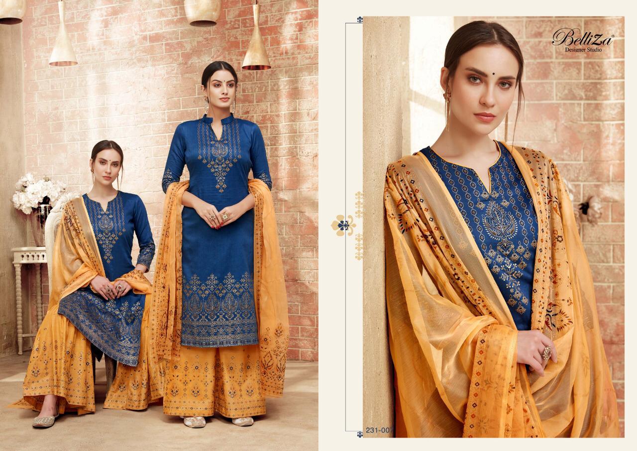 Viva By Belliza 231-001 To 231-010 Series Indian Traditional Wear Collection Beautiful Stylish Fancy Colorful Party Wear & Wear Pure Jam Cotton Satin Digital Printed Dress At Wholesale Price