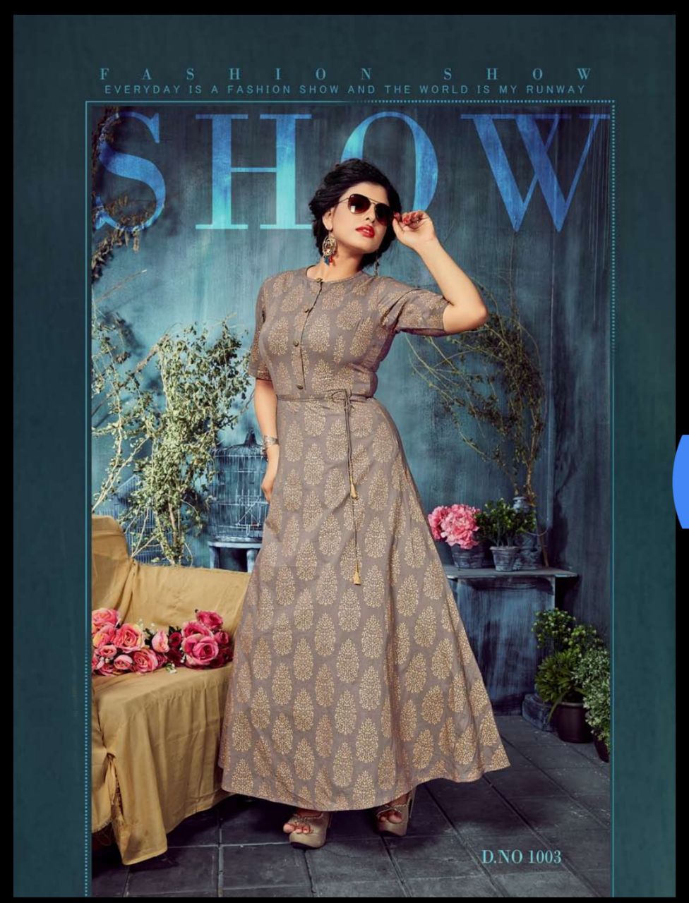 Vyansi Vol-1 By Amore 1001 To 1006 Series Designer Beautiful Stylish Fancy Colorful Party Wear & Ethnic Wear Collection Cambric Cotton Printed Kurtis At Wholesale Price