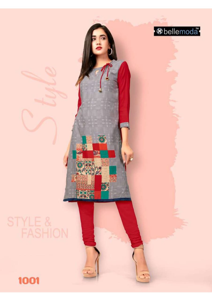 W-style By Bellemoda 1001 To 1016 Series Beautiful Stylish Colorful Fancy Party Wear & Ethnic Wear & Ready To Wear Rayon Printed Kurtis At Wholesale Price