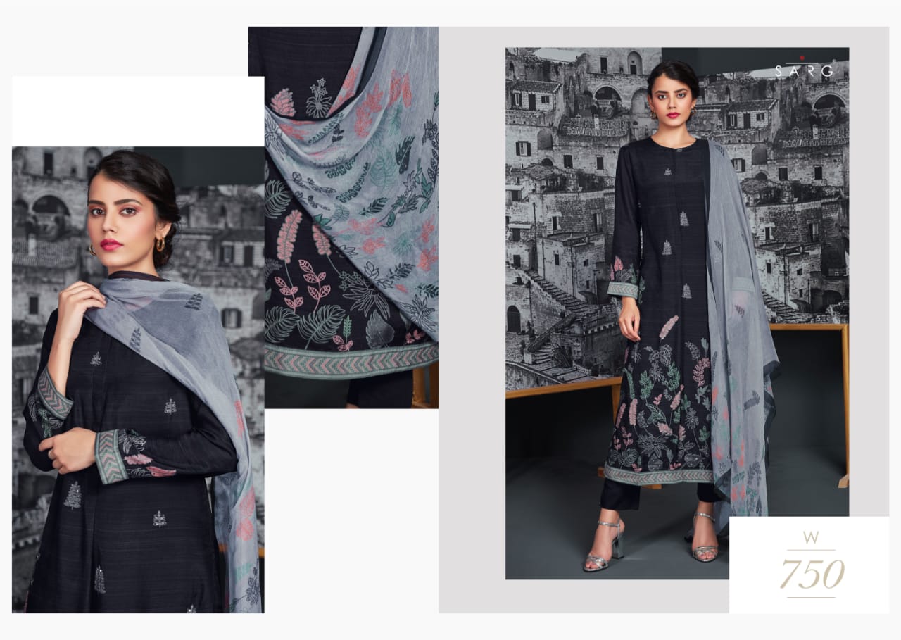 Waheeda By Sarg Designer Beautiful Stylish Fancy Colorful Casual Wear & Ethnic Wear & Ready To Wear Cotton Modal With Cotton Silk With Digital Print Dresses At Wholesale Price