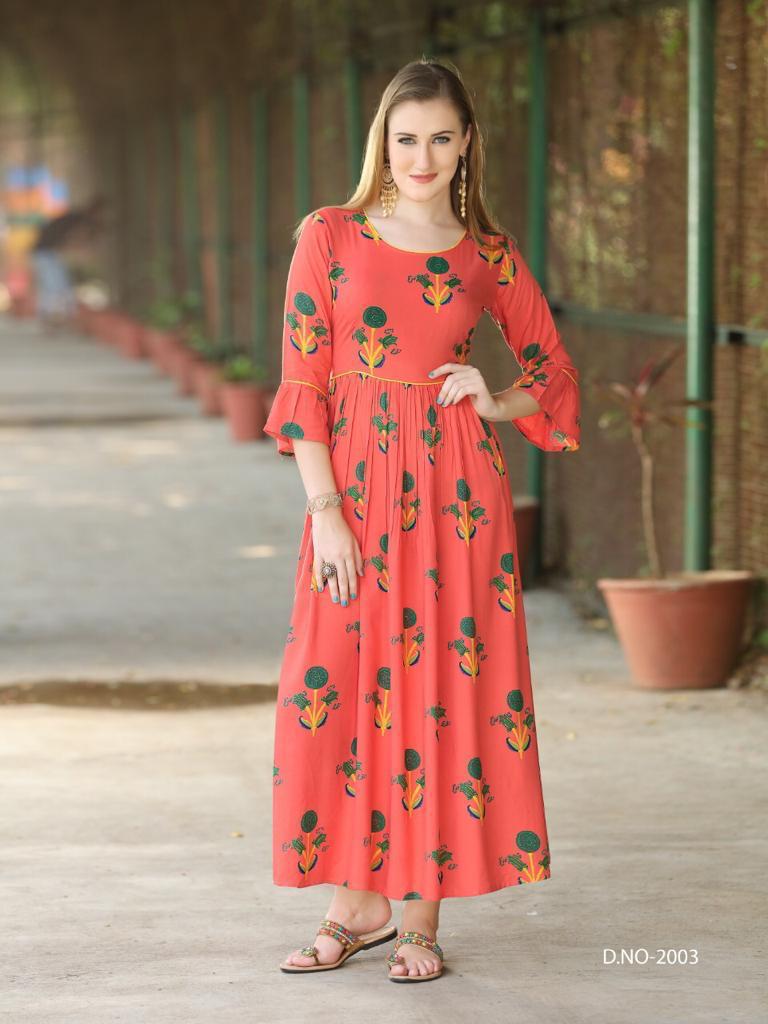 Wardrobe Vol-4 By Amaaya Garments 2001 To 2007 Series Beautiful Stylish Fancy Colorful Casual Wear & Ready To Wear & Ethnic Rayon Printed Kurtis At Wholesale Price