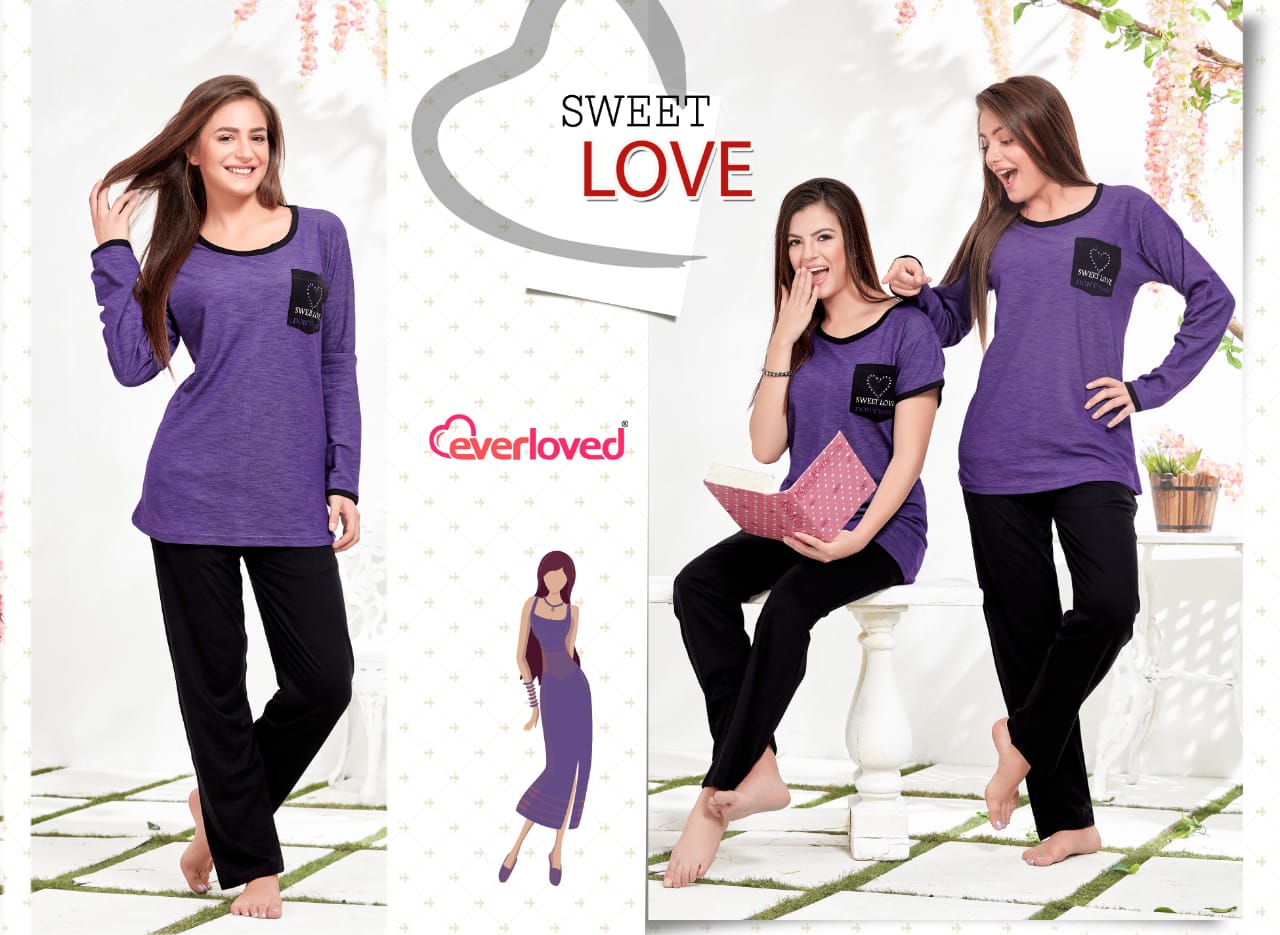 Whatsup By Everloved 10 To 110 Series Beautiful Colorful Stylish Fancy Casual Wear & Ready To Wear Shinker Shekhani Night Suits At Wholesale Price