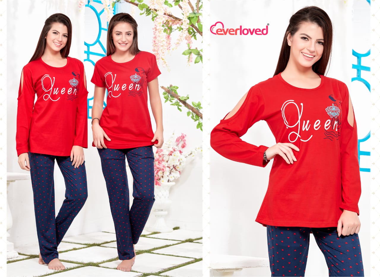 Whatsup By Everloved 10 To 110 Series Beautiful Colorful Stylish Fancy Casual Wear & Ready To Wear Shinker Shekhani Night Suits At Wholesale Price