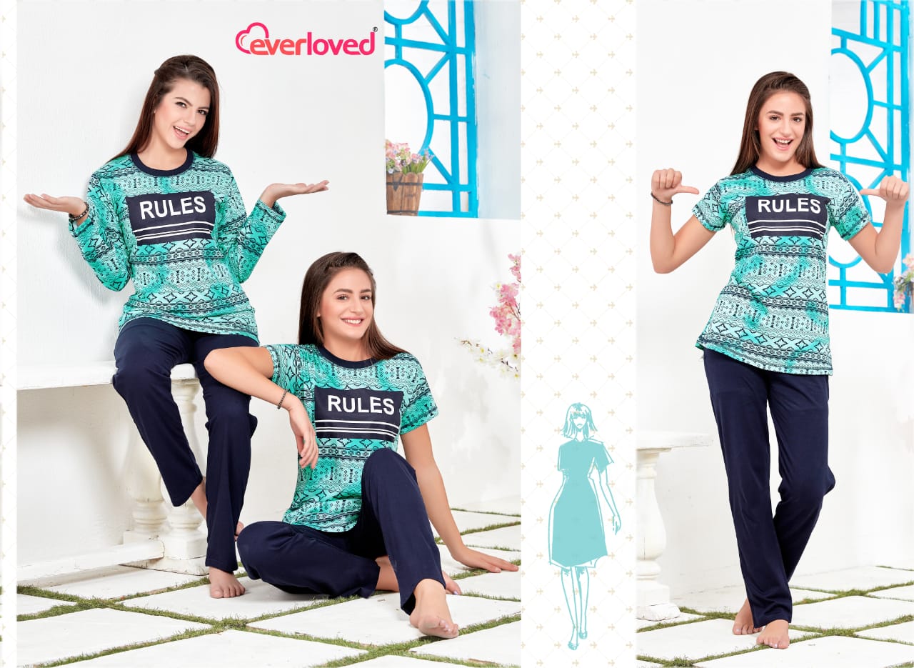 Whatsup By Everloved 10 To 110 Series Beautiful Colorful Stylish Fancy Casual Wear & Ready To Wear Shinker Shekhani Night Suits At Wholesale Price