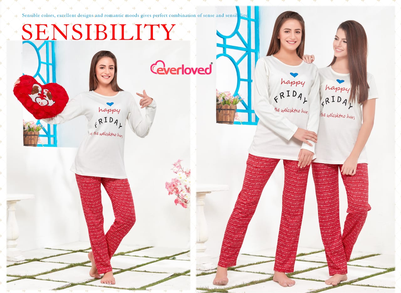 Whatsup By Everloved 10 To 110 Series Beautiful Colorful Stylish Fancy Casual Wear & Ready To Wear Shinker Shekhani Night Suits At Wholesale Price