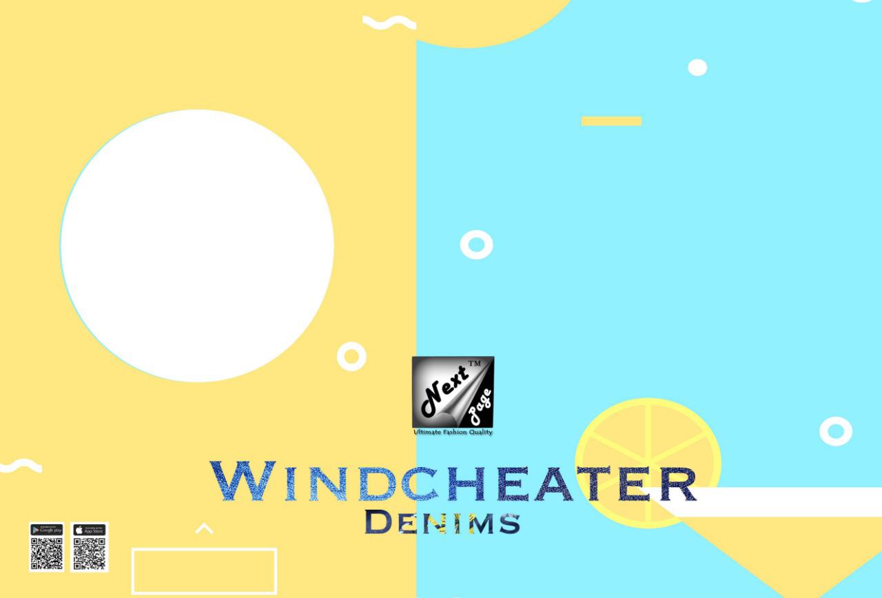Windcheater Denims By Next Page 01 To 10 Series Beautiful Colorful Stylish Fancy Casual Wear & Ethnic Wear & Ready To Wear Heavy Denim Embroidered Kurtis At Wholesale Price