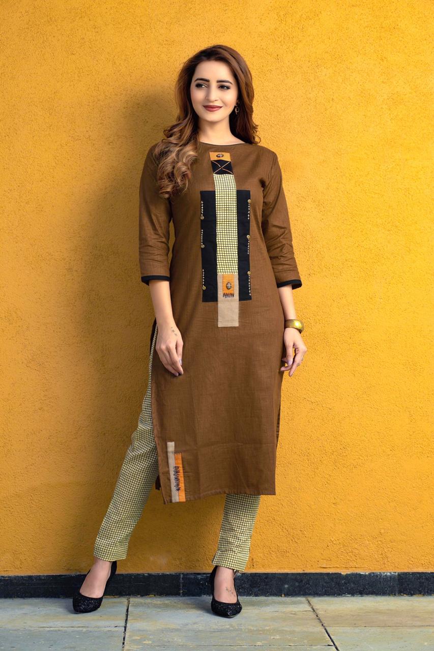Yukti Vol-1 By Siyaji 2001 To 2008 Series Stylish Fancy Colorful Collection Casual Wear & Ethnic Wear Pure Cotton Printed Kurtis At Wholesale Price