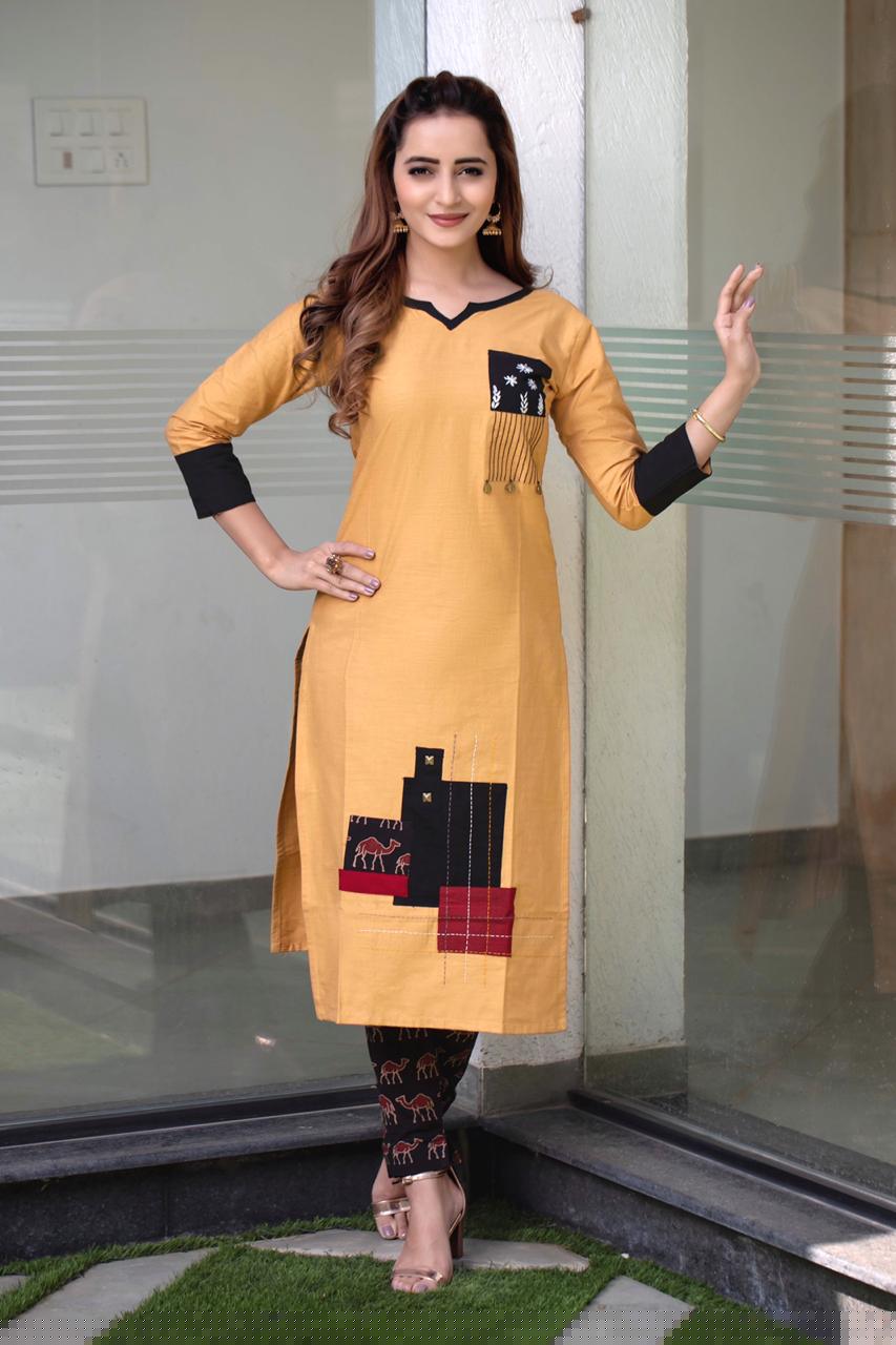 Yukti Vol-1 By Siyaji 2001 To 2008 Series Stylish Fancy Colorful Collection Casual Wear & Ethnic Wear Pure Cotton Printed Kurtis At Wholesale Price