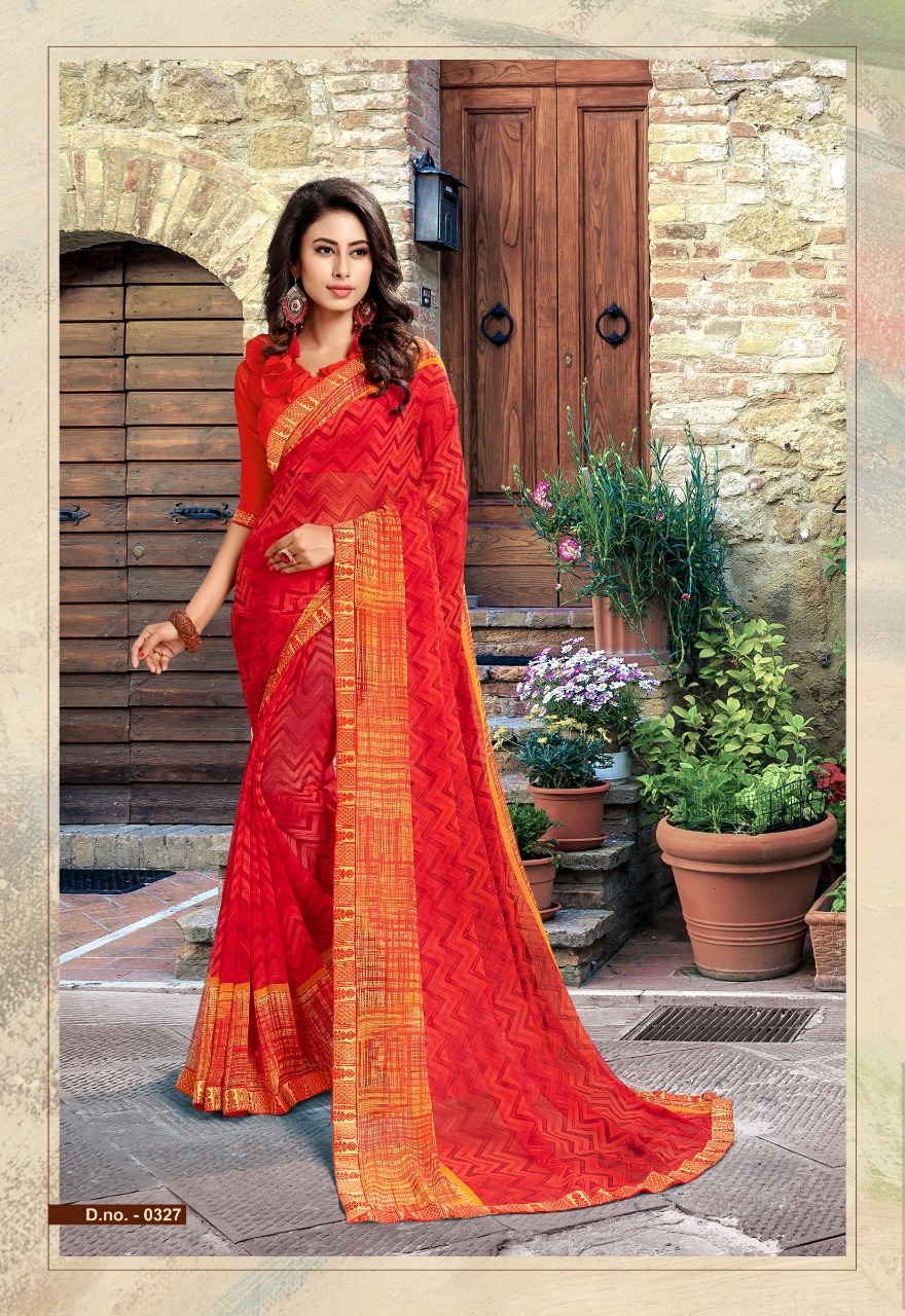 Yuvti Vol-20 By Priya Paridhi 0321 To 0332 Series Indian Traditional Wear Collection Beautiful Stylish Fancy Colorful Party Wear & Occasional Wear Georgette Printed Sarees At Wholesale Price