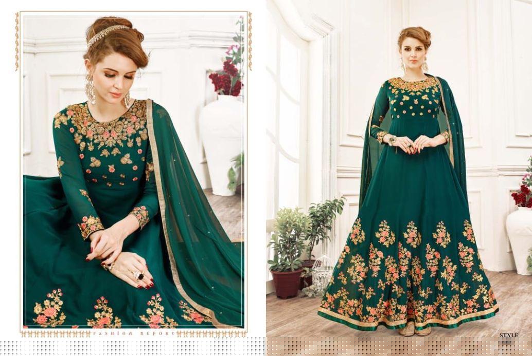 Zaira Hit Designs By Zaira Designer Bridal Wear Anarkali Suits Beautiful Fancy Colorful Party Wear & Occasional Wear Georgette Embroidered Dresses At Wholesale Price