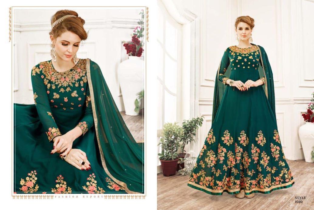 Zaira Hit Designs By Zaira Designer Bridal Wear Anarkali Suits Beautiful Fancy Colorful Party Wear & Occasional Wear Georgette Embroidered Dresses At Wholesale Price