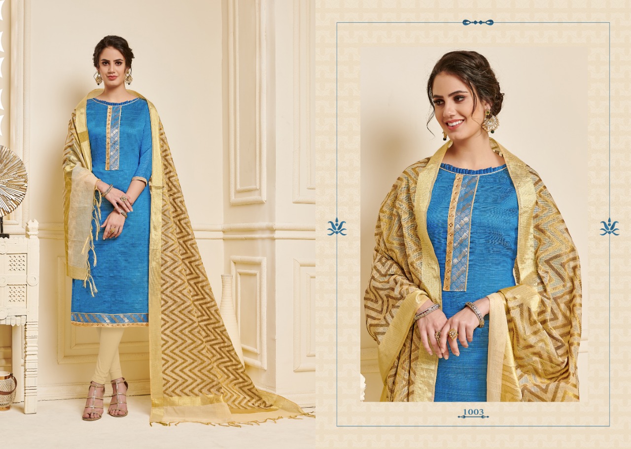 Zalak By Ravi Creation 1001 To 1012 Series Designer Suits Collection Beautiful Stylish Fancy Colorful Party Wear & Occasional Wear Banarasi Silk Dresses At Wholesale Price