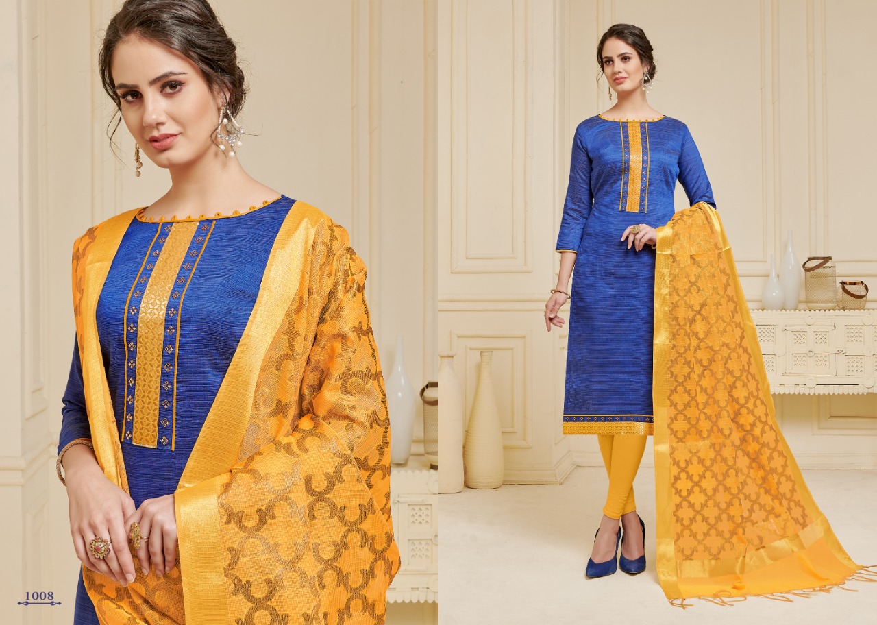 Zalak By Ravi Creation 1001 To 1012 Series Designer Suits Collection Beautiful Stylish Fancy Colorful Party Wear & Occasional Wear Banarasi Silk Dresses At Wholesale Price
