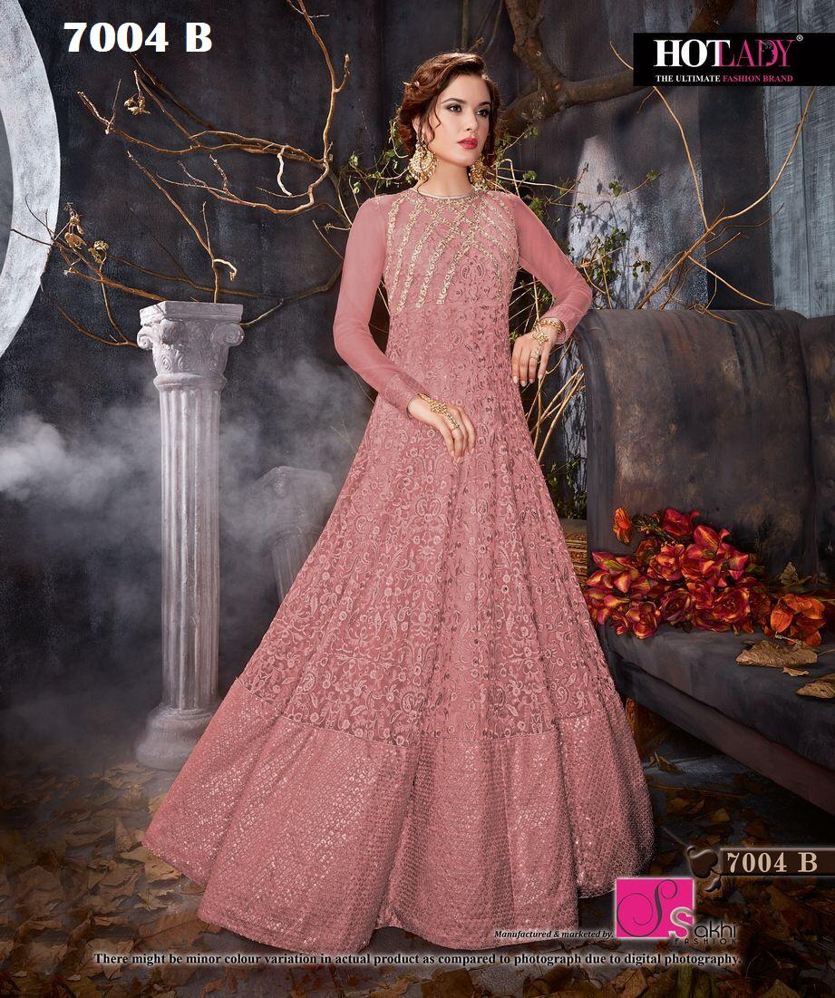Zareena By Hot Lady Designer Bridal Wedding Collection Anarkali Suits Beautiful Stylish Colorful Fancy Party Wear & Occasional Wear Silk/ Net Dresses At Wholesale Price