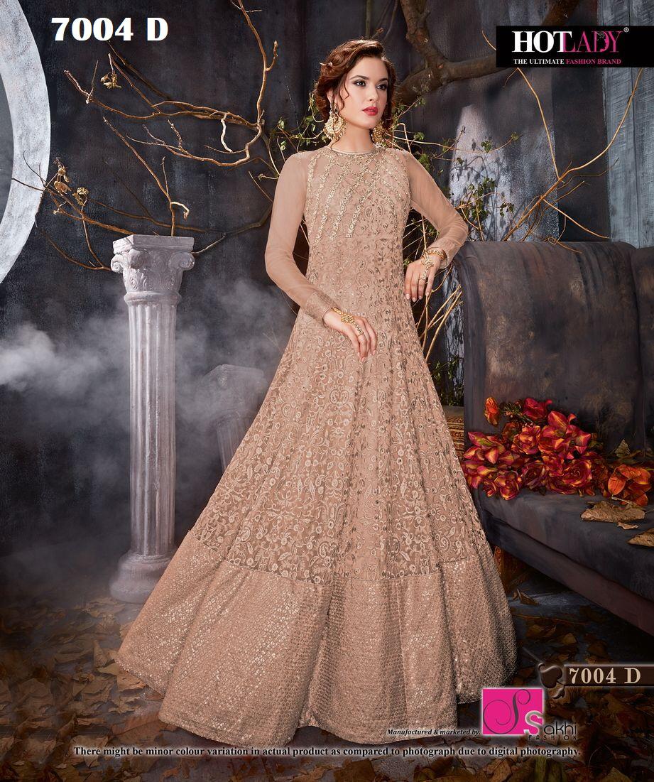 Zareena By Hot Lady Designer Bridal Wedding Collection Anarkali Suits Beautiful Stylish Colorful Fancy Party Wear & Occasional Wear Silk/ Net Dresses At Wholesale Price