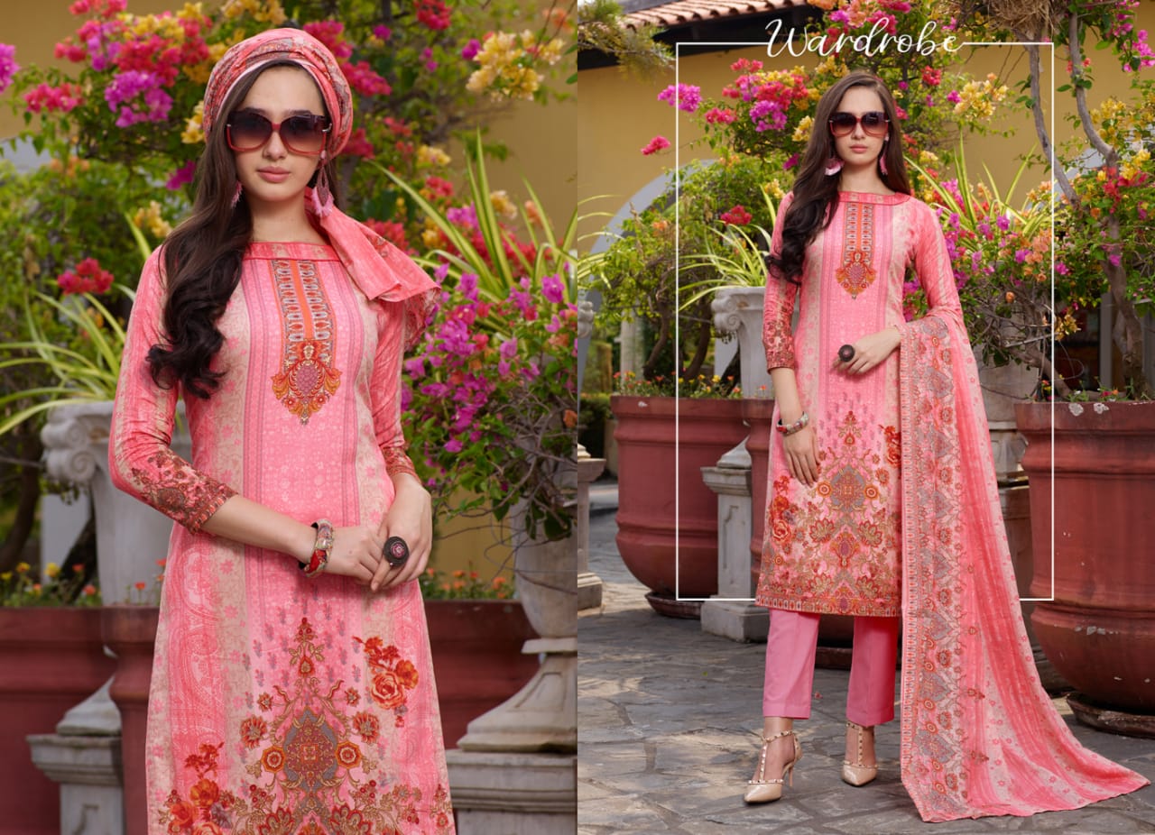 Zeenat By Kavya 01 To 08 Series Beautiful Collection Suits Stylish Fancy Colorful Party Wear & Ethnic Wear Satin Dresses At Wholesale Price