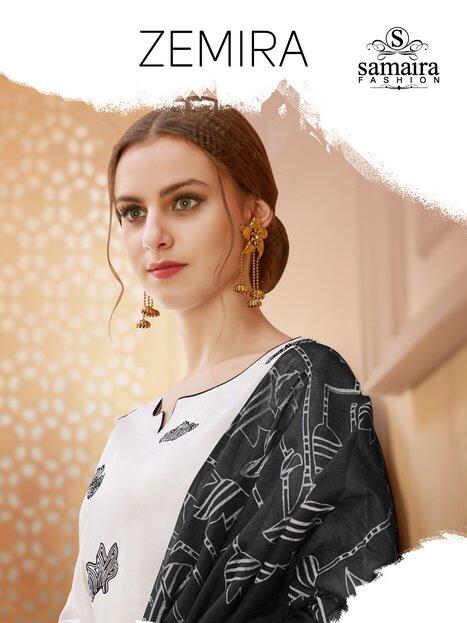 Zemira By Samaira Fashion 900 To 905 Series Beautiful Suits Colorful Stylish Fancy Colorful Casual Wear & Ethnic Wear Pure Cotton Jam Silk With Work Dresses At Wholesale Price