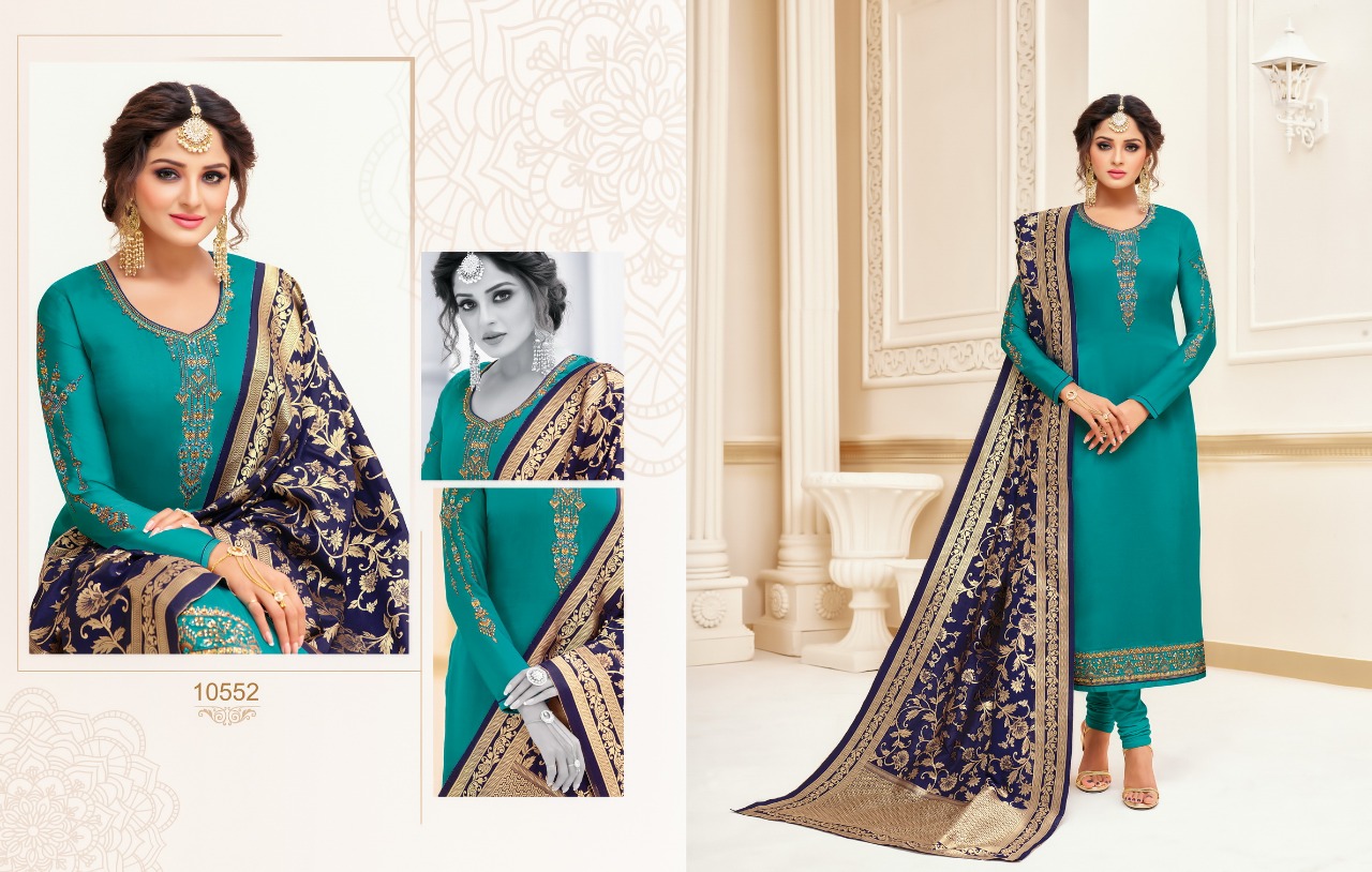 Zisa Vol-57 Hit List By Meera Trendz Designer Beautiful Colorful Fancy Casual Wear & Party Wear Georgette Embroidered Dresses At Wholesale Price